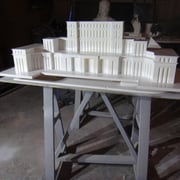 maqueta palacio videomapping
