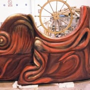 carra de teatro, barco