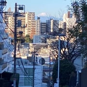 2025/1　富士山　目黒富士見坂より