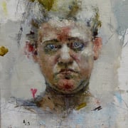 Catherine Mulligan, "Self-Portrait Study", 10" x 8”, oil on linen     