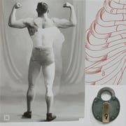 Benjamin M Johnson, "Lock", 12” x 12”, oil on canvas