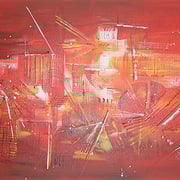 Acryl auf Leinwand   100 cm x 100 cm ............