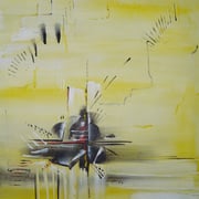 Acryl auf Leinwand   100 cm x 100 cm ............