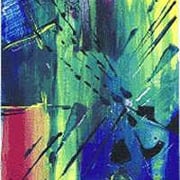 Acryl auf Leinwand   100 cm x 100 cm ............