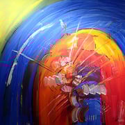 Acryl auf Leinwand   100 cm x 100 cm ............