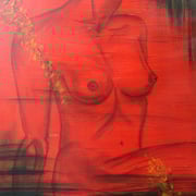 Acryl auf Leinwand   60 cm x 70 cm ............