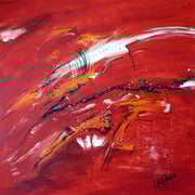 Acryl auf Leinwand   100 cm x 100 cm ............