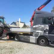 Kundenfahrzeug MAN TGX 18.500 von Baggervermietung Thurgau