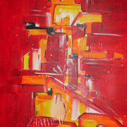 Acryl auf Leinwand   80 cm x 60 cm ............