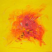 Acryl auf Leinwand   80 cm x 80 cm ............