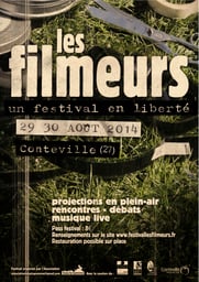 Affiche Festival Les Filmeurs 1ere édition 2014