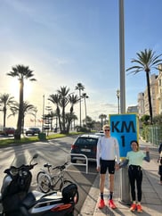 Lars und Vera in Nizza