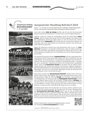 Aargauischer Musiktag Rohrdorf 2024, Bergpost 26.06.2024