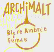 Bière ambrée fumée de la microbrasserie Archimalt