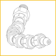 Basic set coolant hose 1/8"