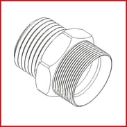 Adaptador para máquina 1/4
