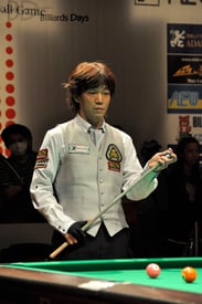 昨年度大会男子の部準優勝・川端聡（JPBA）