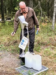 Wasser in Finnland für das Wohnmobil