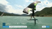 Wing foil au lac Monteynard