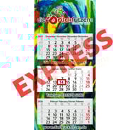 3-Monatskalender- Wandkalender