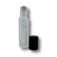 Frasco roll on de vidrio matizado