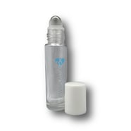 Frasco roll on de vidrio