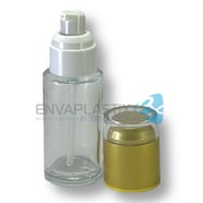 botella de vidrio para maquillaje, botella de vidrio para cosmeticos