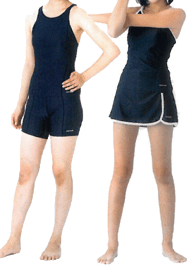 女子スクール水着画像一例