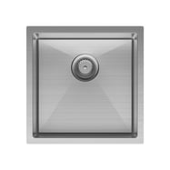 Hana 32L Single Kitchen Sink Fienza Builders Discount Warehouse Bathrooms Renovations Undermount Flush mount