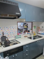 リフォーム前　キッチン　システムキッチン