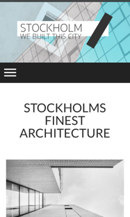 Stockholm トップページ スマホ