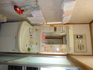 洗面化粧台　タカラ　ファミーユ　リフォーム前