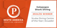 Scuba Diving Center Prestige Award Emblem for Galapagos Shark Diving