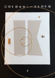 HUMAN  K 3   242mm×333mm   F4  Acrylic, wood  2017