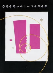 HUMAN  H 4   242mm×333mm   F4  Acrylic, wood  2017