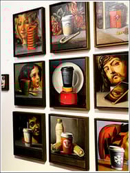 rzfk Galerie Nürnberg, Jampolski, Caravaggio, Kunst kaufen