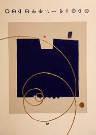 HUMAN  M 4    242mm×333mm   F4  Acrylic, wood  2020