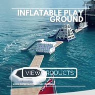 Inflatable aqua park ©www.superyachtmarinestore.com