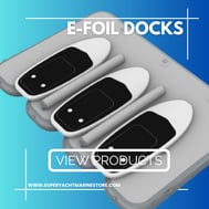 Inflatable eFoil dock ©www.superyachtmarinestore.com