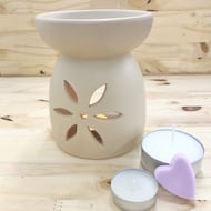 brûle-parfum céramique brûleur parfum solide galet fondant parfumé