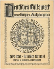 Flugblatt 1919: Deutsches Hilfswerk für die Kriegs- und Zivilgefangenen. StA Göttingen 