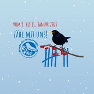 Stunde der Wintervögel 9.-11. Januar 2026