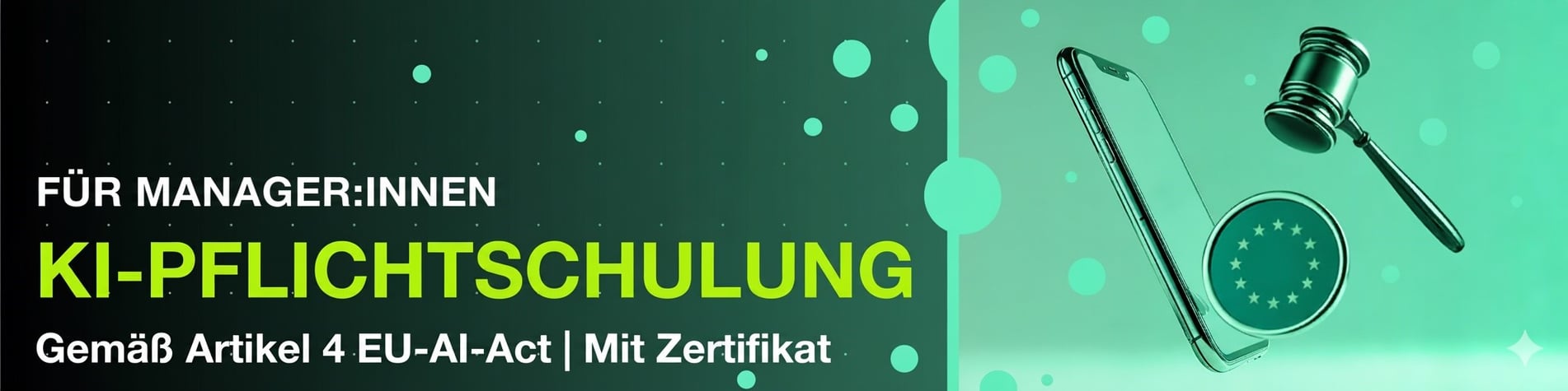 KI-Pflichtschulung - Webinar mit Zertifikat