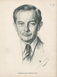 Pierre Brocq  professeur médecine 1950