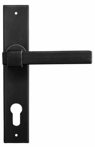 Maniglia ristrutturazione ferro forgiato ruggine nero opaco 