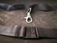 plain polyester lanyard