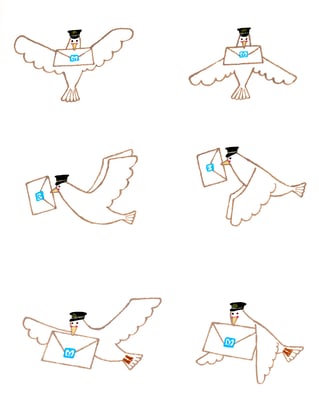 東京メトロ　CM用イラストレーション 2011-2012