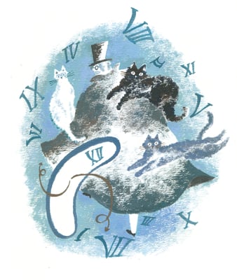 ムッシュー時と三匹の猫たち