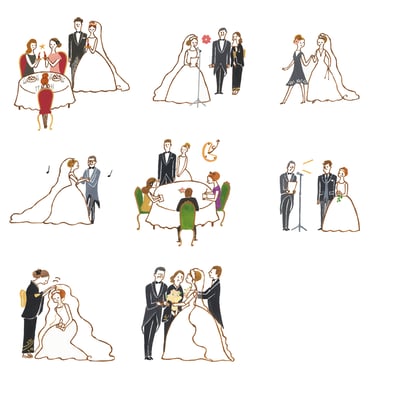 Tokyo Wedding Collection　vol.6 挿絵　2009　