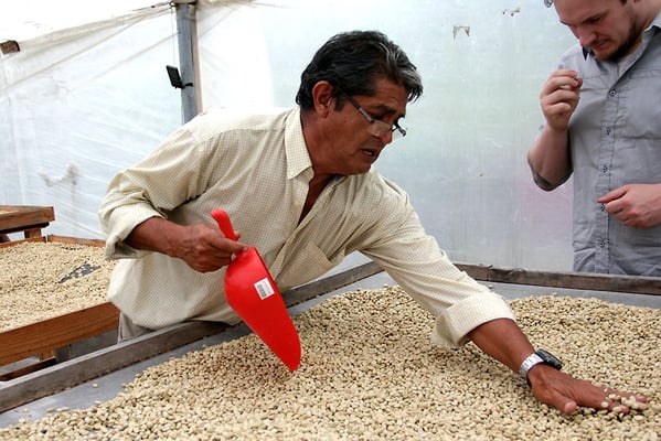 Henry Gaibor und Reto Haener mit Pergamino